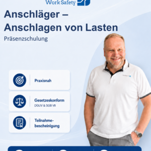 Anschläger Schulung – Anschlagen von Lasten Präsenzkurs gemäß DGUV Information 209-013