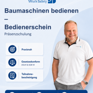 Baumaschinen bedienen – Bedienerschein Präsenzkurs für Fahr- und Bedienpersonal