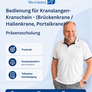 Bedienung für Kranalangen-Kranschein - (Brückenkrane / Hallenkrane, Portalkrane) - Präsenzschulung