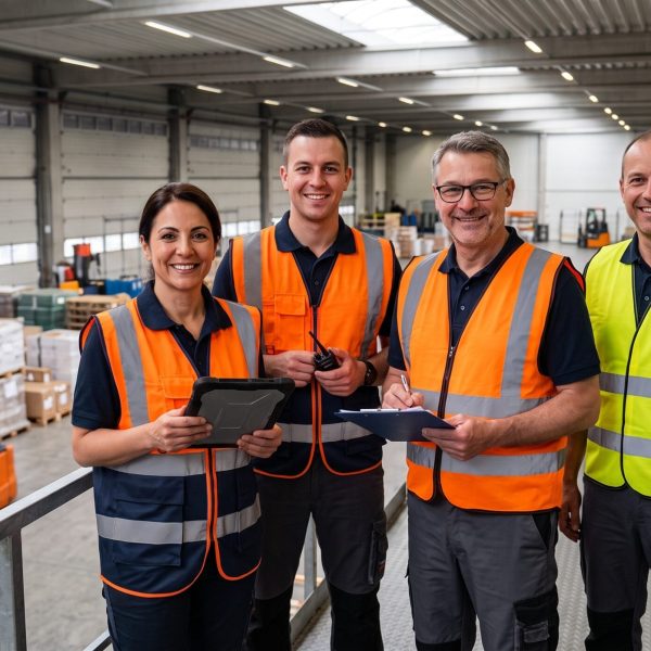 Logistiksicherheit in guten Händen